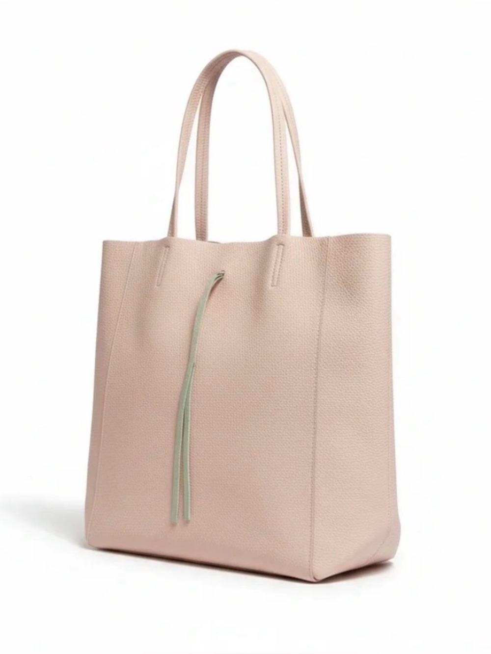 Borse In Pelle Leather Carryall tote Pastel pink italy